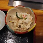 DEN - ご膳の小鉢（おから）