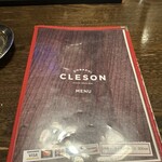 CLESON - メニュー