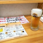 千代田 - ドリンクを注文すると、「本日の10円にぎり」を注文できるそうです