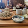 Soba Zabou - あらびき〜最初はお塩で食べてみて！と店員さんに勧められます。