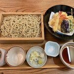 218091963 - せいろと天ぷら。つわりで全く食べられなかったのが落ち着いた後でなかなかお腹いっぱいになりました！