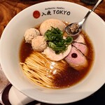 入鹿TOKYO 六本木 - ポルチーニ醤油らぁ麺