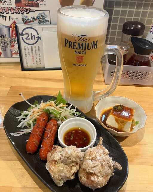 お得なワンコインセット』by し~さん。 : 梅田大衆酒場 H 駅前 お得なワンコインセット』by し~さん。 : 梅田大衆酒場 H 駅前