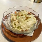 レストランオオタニ - キャベツサラダ400円。定番の前菜。
