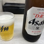 餃子の王将 - 瓶ビール(大)