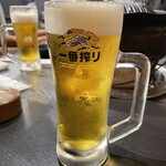 成吉思汗 大黒屋 - 生ビール（605円）