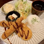 さざん珈琲店 - さざんプレートランチ　＋¥580