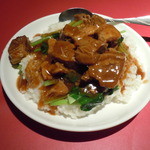 金香楼 - 牛バラご飯