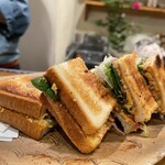 炭火焼鳥 きち蔵 - 玉子サンド