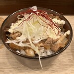 中華そば 麒麟 - 豚マヨ丼