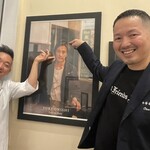 Japanese Soba Noodles 蔦 - 大西祐貴フォトと富田さん、飯田将太さん（初のトリプル共演とみ田10周年をイメージしてお願いしました）※2023年9月19日は特別営業『Japanese Soba Noodles 蔦×中華蕎麦 とみ田×らぁ麺 飯田商店「友へ」』