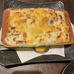 せいじ - サワラとホタテのグラタン。特別オーダー。