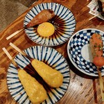 Sumiyaki Izakaya Ari-Zu - つくね各種