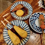 炭焼き居酒屋アリーズ - つくね各種