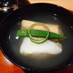 銀座 しのはら - 冬瓜の摺り流し