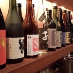 北新地 すがはら - 珍しい焼酎が多数入荷しております。