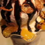 サンセット・イン - コーンフレークとみかんでデコレーション