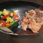 地もの屋 響 - 福味鶏もも肉のロースト