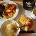 ホテルルートイン - 料理写真:朝食1