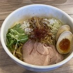 くじら食堂 - 油そば味玉(ネギ) (980円)