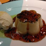 銀座鉄板焼き 肉一凛宮 - プッチンプリン濃厚！