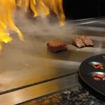 銀座鉄板焼き 肉一凛宮 - 鉄板焼