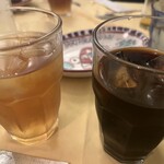 TRATTORIA La Tartarughina - オリーブティー＆アイスコーヒー