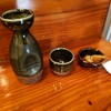 氷屋 こころ - これ、麦茶です。お漬物付