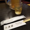 そば処 長治 - 暑い日だったので、冷たいそば茶が嬉しい