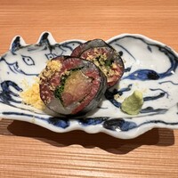 肉屋 雪月花 NAGOYA - お肉とお刺身の海苔巻き