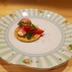 カジュアルフレンチBar 7FUKU - 残してくれてたクラッカー