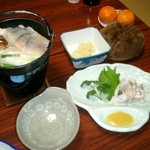 みずうみ - 鰻すき・鰻の湯引き