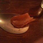 Lamp - まだシッカリ甘く煮たしょうがの味がしました。