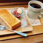 TERMINAL BY Cafe FUJINUMA - コーヒー&トーストセット