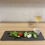 ブラッスリー 航 - 鎌倉野菜のグリル アンチョビマヨ