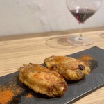 ブラッスリー 航 - 手羽中スパイシー揚げ
