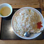 中華料理正一 - エビやきめし大盛り