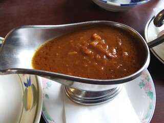 サロンドカフェアンジュ - 津軽限定りんご「栄黄雅」のりんごカレーライスセット