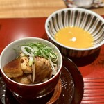 Ootani - 宮崎牛と松茸のすき焼き、里芋と粟麩のすき煮