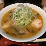 札幌味噌ラーメン専門店 けやき - 料理写真:煮玉子ラーメン
