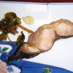 みずうみ - なまずの塩焼き