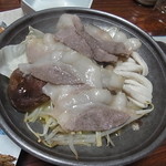 みずうみ - 猪の陶板焼き