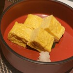 Sushi Masa - 自家製玉子焼き（600円）