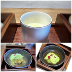 Lufu - ◆茶碗蒸しはトロトロ。他の品に比べると少しお味が濃いめでした。 ◆お料理名失念したのですが、いいお味でした。