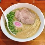 麺屋 菜々兵衛 - 鶏白湯・醤油＋大盛（750円）