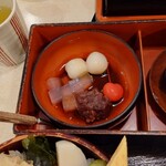 東京北浜 - デザート　あんみつ