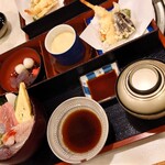 東京北浜 - ミニ海鮮丼とお楽しみ御膳　¥１,０５０.―