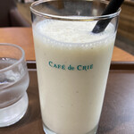 Cafe de CRIE   - フレッシュバナナオレ