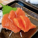 濱田商店 - 秋鮭のお刺身