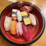 Shinsen Sakaba Sushiyanen - にぎり盛